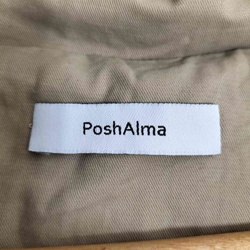 Posh Alma ケープフーディトレンチコート レディース FREE