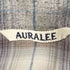 オーラリー AURALEE 23AW Super Light Wool Check Shirt メンズ JPN:3