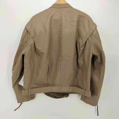 アメリ AMERI RETRO FAKE LEATHER JACKET レトロフェイクレザージャケット レディース FREE