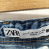 ザラ ZARA ダメージ加工スリットデニムスカート レディース JPN:XS