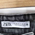 ザラ ZARA ワイドバギーブラックデニムパンツ レディース EUR:38