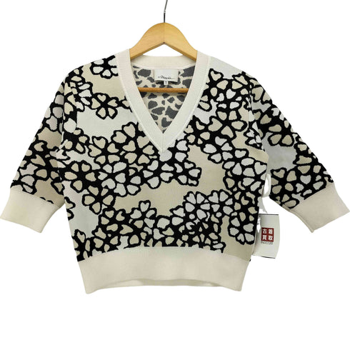 スリーワンフィリップリム 3.1 phillip lim レオパードジャガードセーター レディース import:XS