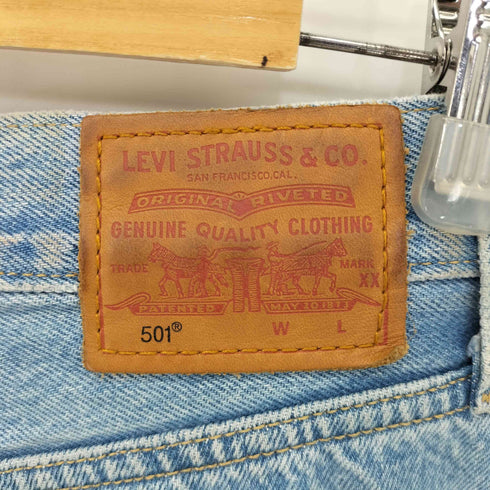 リーバイス Levis 復刻BIGE 501 カットオフ加工 デニムパンツ メンズ
