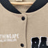 アベイシングエイプ A BATHING APE ワッペン付き スウェットスタジャン メンズ JPN:L