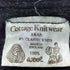 cottage knitwear ケーブル編みウールニットカーディガン England製 メンズ