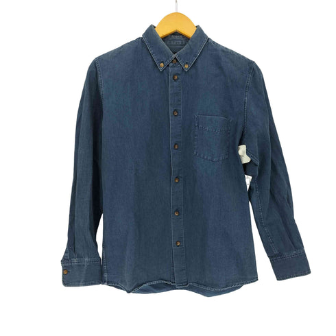 アーペーセー A.P.C. 1ポケット A.P.C. ボタンダウン デニムシャツ メンズ import:S