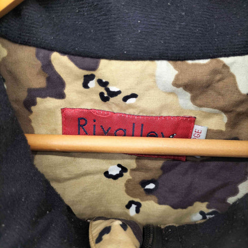 Rivalley チョコチップカモ ナイロンマウンテンパーカー メンズ import:L