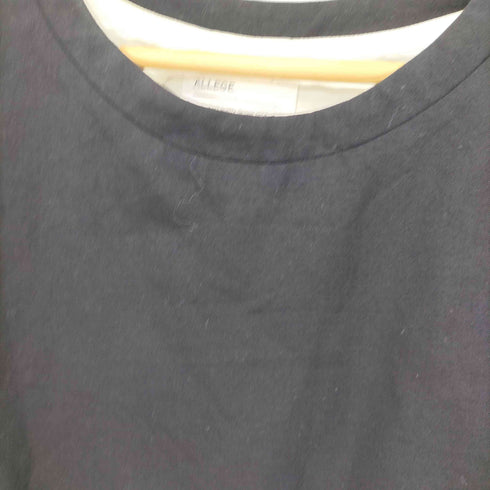 アレッジ ALLEGE ウール サイドジップカットソー L/S メンズ