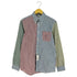 ブルックスブラザーズ BROOKS BROTHERS クレイジーパターン コットン チェック ボタンダウンシャツ メンズ import:S