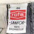 ROFA SANFOR ダブルニーパンツ メンズ 46