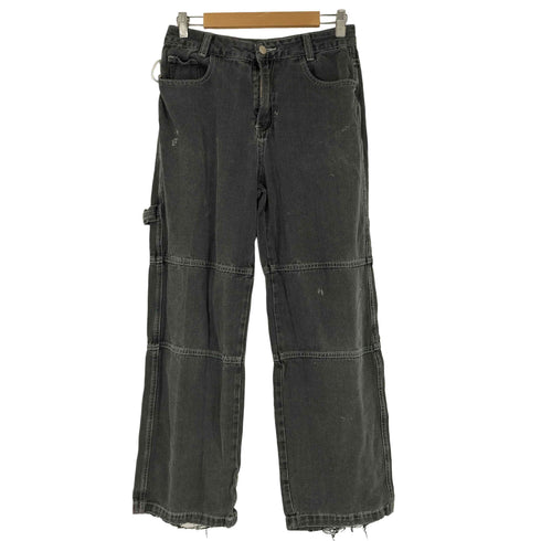 ワイドデニムパンツ レディース JPN:L