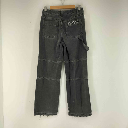 ワイドデニムパンツ レディース JPN:L