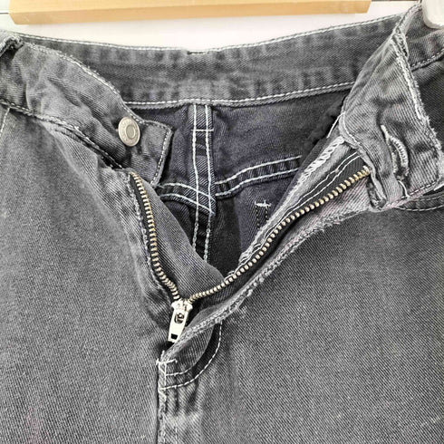 ワイドデニムパンツ レディース JPN:L