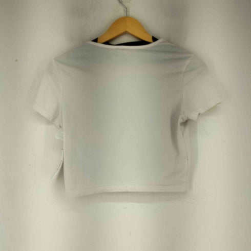 ラインストーン プリントTシャツ レディース JPN:M
