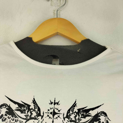 ラインストーン プリントTシャツ レディース JPN:M
