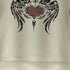 ラインストーン プリントTシャツ レディース JPN:M