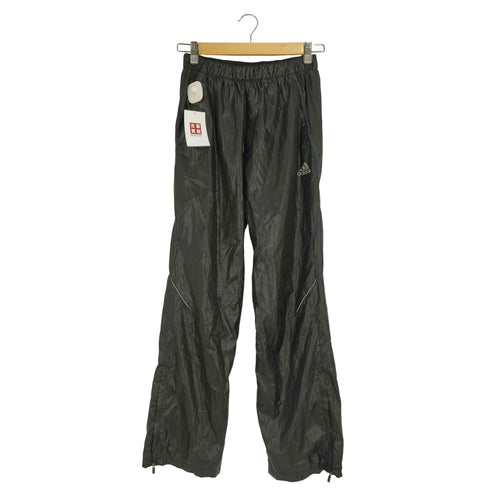 アディダス adidas 00s 万国旗タグ CLIMA365 裏地メッシュ ロゴプリント トラックパンツ メンズ JPN:M