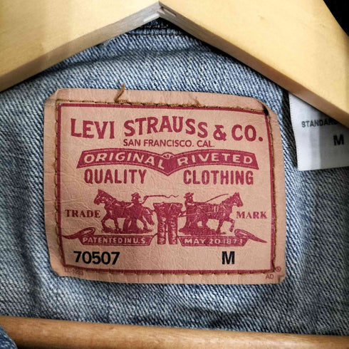 リーバイス Levis 00s 70507 STANDARD TRUCKER スタンダード トラッカー デニムジャケット トラッカージャケット メンズ import:M