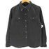 ギャップ Gap 00S OLD ブラックデニムスナップボタンシャツ レディース JPN:M