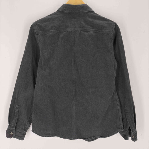 ギャップ Gap 00S OLD ブラックデニムスナップボタンシャツ レディース JPN:M