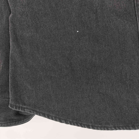 ギャップ Gap 00S OLD ブラックデニムスナップボタンシャツ レディース JPN:M