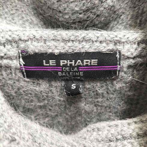 LE PHARE モヘア アルパカ 混 ウール ポンチョ レディース import:S