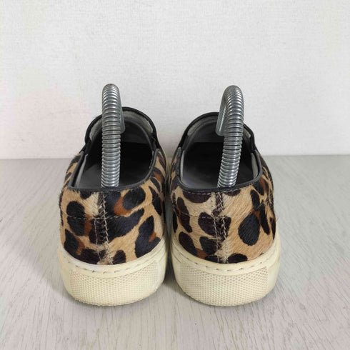 エーエムビー AmB レオパードハラコスリッポン レディース 35