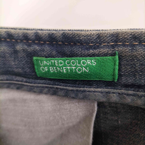 ユナイテッドカラーズオブベネトン UNITED COLORS OF BENETTON ウォッシュド デニム スカート Y2K レディース 46