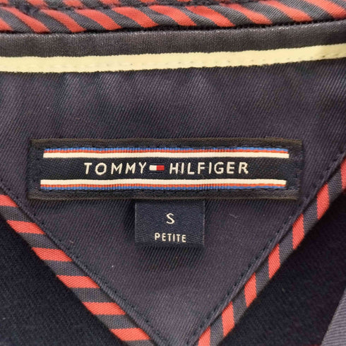 トミーヒルフィガー TOMMY HILFIGER 裏地ボーダー柄 シュート丈 トレンチコート レディース JPN:S