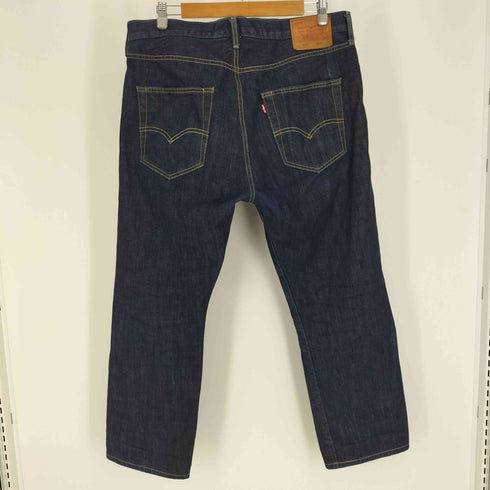 リーバイス Levis PREMIUM 501 STRAIGHT REGULAR CONE MILLS 12.5oz BIG E インディゴ 濃紺 ボタンフライ ストレート デニム パンツ イエローアーキュエイトステッチ メンズ W36 L32