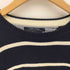 トミーヒルフィガー TOMMY HILFIGER 90S カレッジロゴ刺繍 ボーダー ニット セーター メンズ import:XL