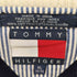 トミーヒルフィガー TOMMY HILFIGER 90S カレッジロゴ刺繍 ボーダー ニット セーター メンズ import:XL