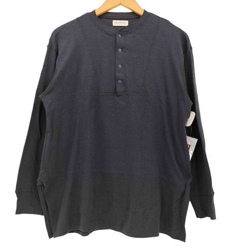 ビームスボーイ BEAMS BOY リブ スウィッチ ヘンリーネック ロングスリーブ Tシャツ レディース