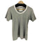 サカイ Sacai カットソー 異素材ミックス バイカラー Tシャツ メンズ JPN:1