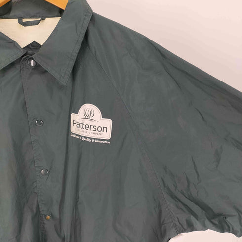 スポーツテック SPORT-TEK By Port Authority PATTERSON VEGETABLE COMPANY 企業 プリント ナイロン コーチ ジャケット メンズ import:L