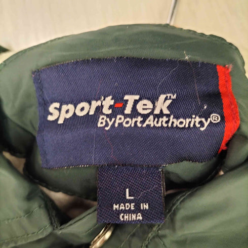 スポーツテック SPORT-TEK By Port Authority PATTERSON VEGETABLE COMPANY 企業 プリント ナイロン コーチ ジャケット メンズ import:L