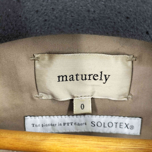 マチュアリー maturely Solotex Storm Coat レディース JPN:0