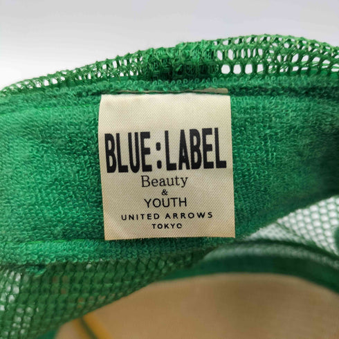 ビューティーアンドユースユナイテッドアローズ BEAUTY & YOUTH UNITED ARROWS BLUE:LABEL otto ボディ OVERGROUND 刺繍 メッシュ 切替 6パネル キャップ メンズ ONE SIZE