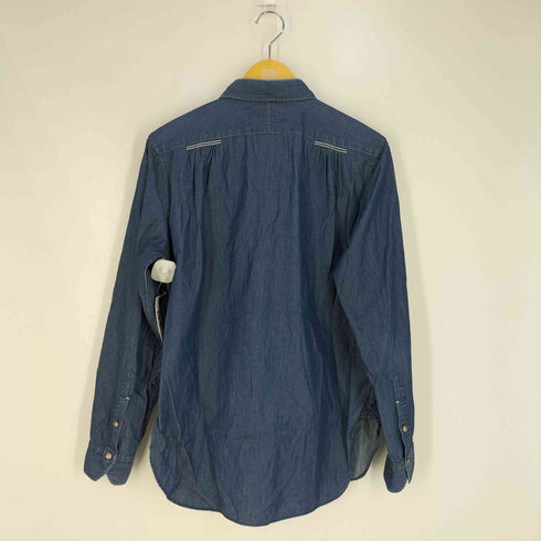ポールスミスコレクション Paul Smith COLLECTION ステッチデザイン シャンブレーシャツ メンズ import:L