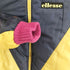 エレッセ ellesse 80S~ MADE IN ITALY マルチカラ―切替中綿ジャケット メンズ 46
