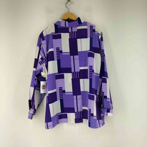 総柄 L/S シャツ レディース