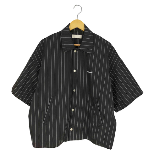 ネオンサイン NEON SIGN HS COACH JACKET CHALK STRIPE ハーフ スリーブ コーチ ジャケット チョーク ストライプ メンズ 44