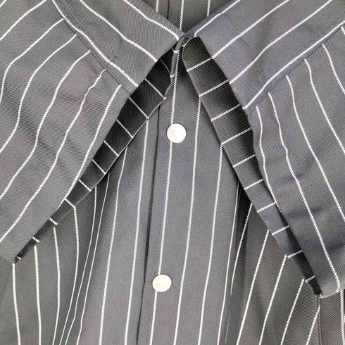 ネオンサイン NEON SIGN HS COACH JACKET CHALK STRIPE ハーフ スリーブ コーチ ジャケット チョーク ストライプ メンズ 44