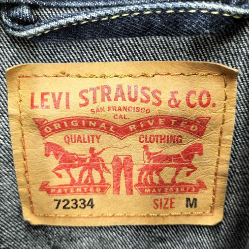 リーバイス Levis 72334 Trucker Jacket 4th型 4ポケット デニム トラッカー ジャケット 濃紺 メンズ import:M