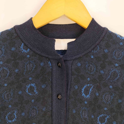 マメクロゴウチ Mame Kurogouchi Paisley Jacquard Knitted Cardigan ペイズリー ジャカード ニットカーディガン レディース JPN:1