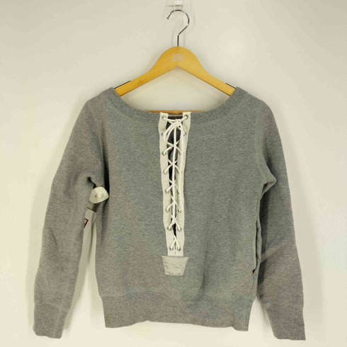 サカイラック sacai luck 背面レースアップ オフショル スウェット レディース JPN:1