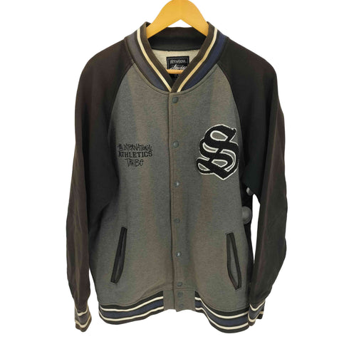 ステューシー Stussy TRIBE INTERNATIONAL スウェットスタジャン メンズ import:XL