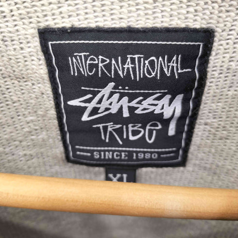 ステューシー Stussy TRIBE INTERNATIONAL スウェットスタジャン メンズ import:XL