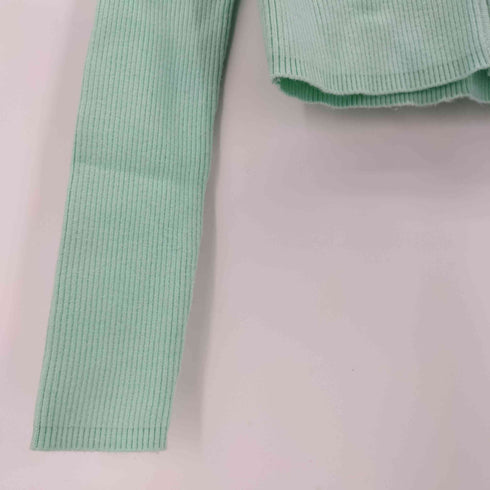 ザラ ZARA Knit cropped Jacket レディース import:M