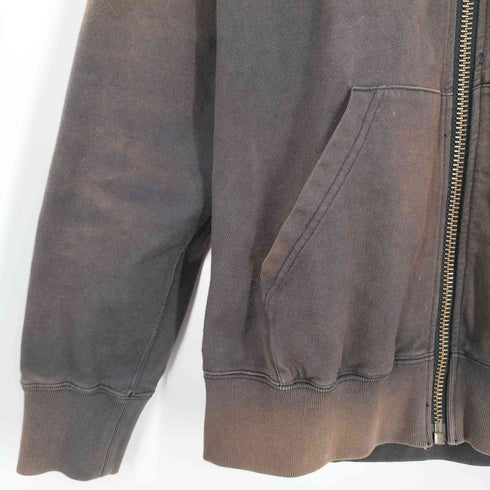 ショットブロス SCHOTT BROS. レザーポケット スタッズ コットン ジップアップパーカー メンズ import:M
